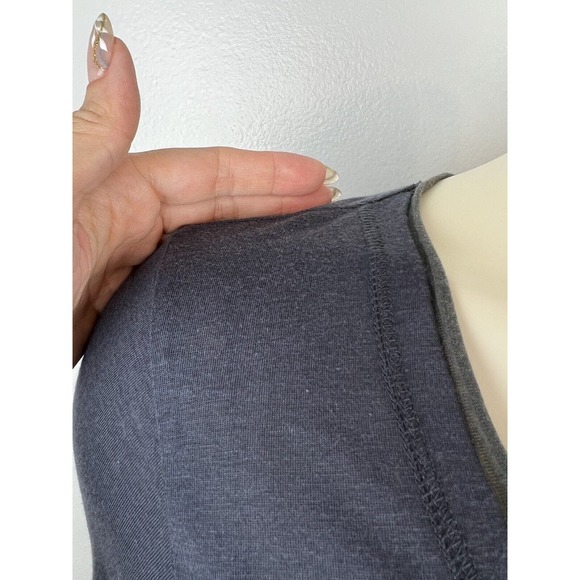 Pete and Greta Johnny Was Tunic Size M Long Sleeve Sharkbite Hem Lagenlook - Picture 11 of 12